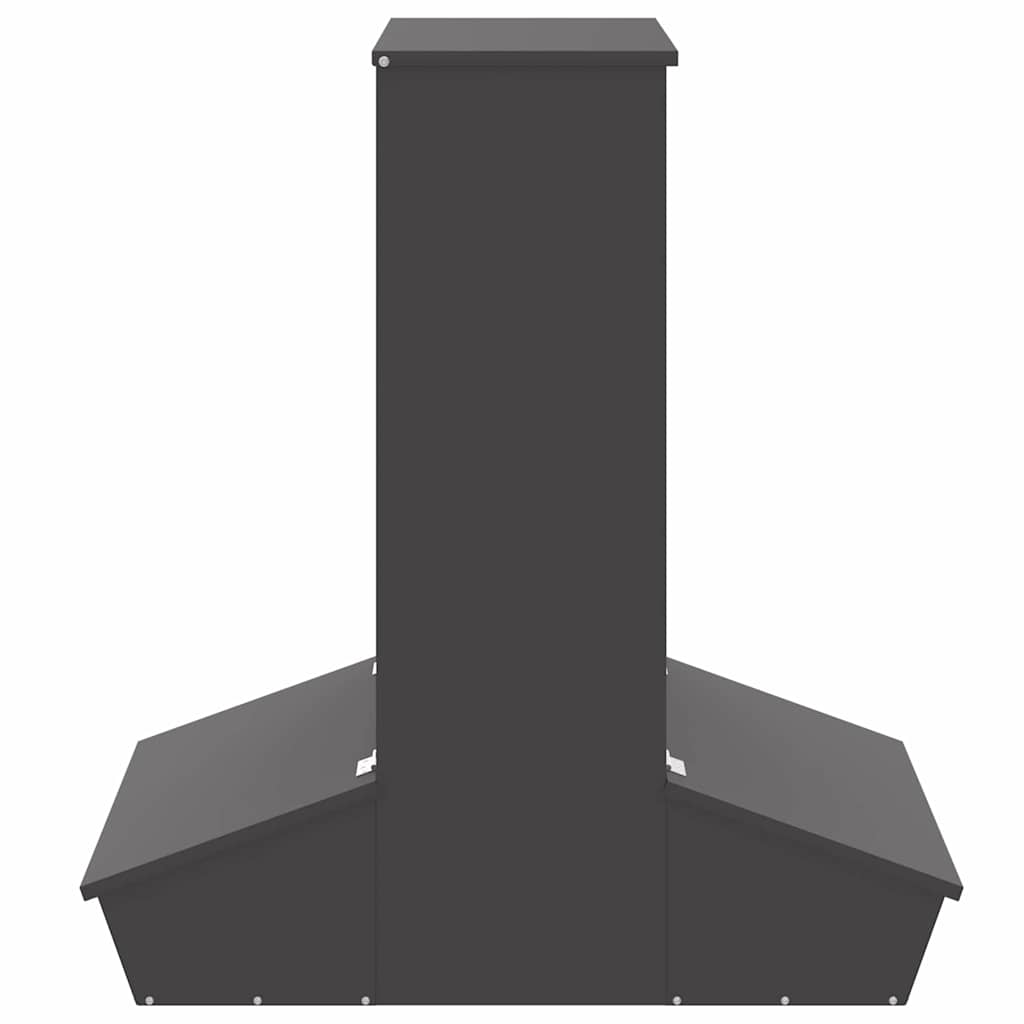 Schweinfutterspender Schwarz 55 x 38 x 76 cm