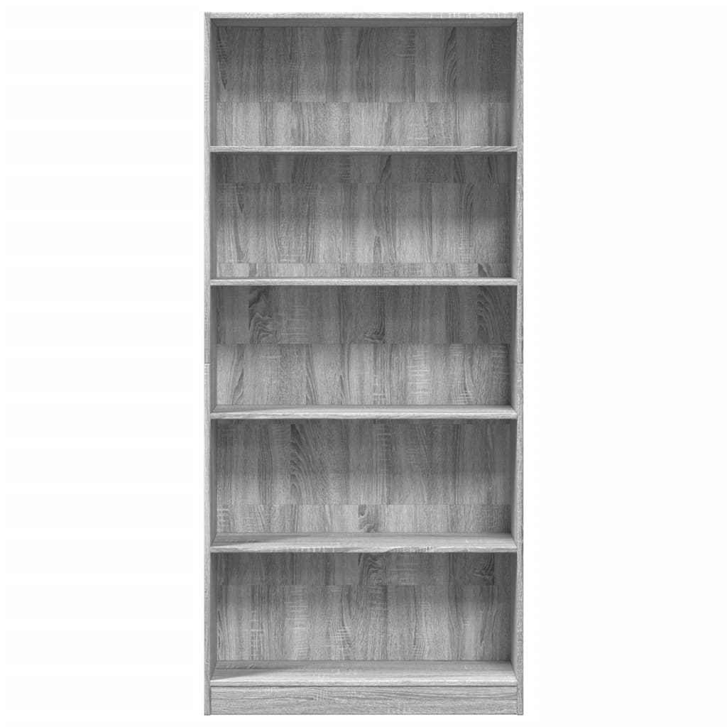 Bücherregal Weiß 40x24x75 cm Holzwerkstoff