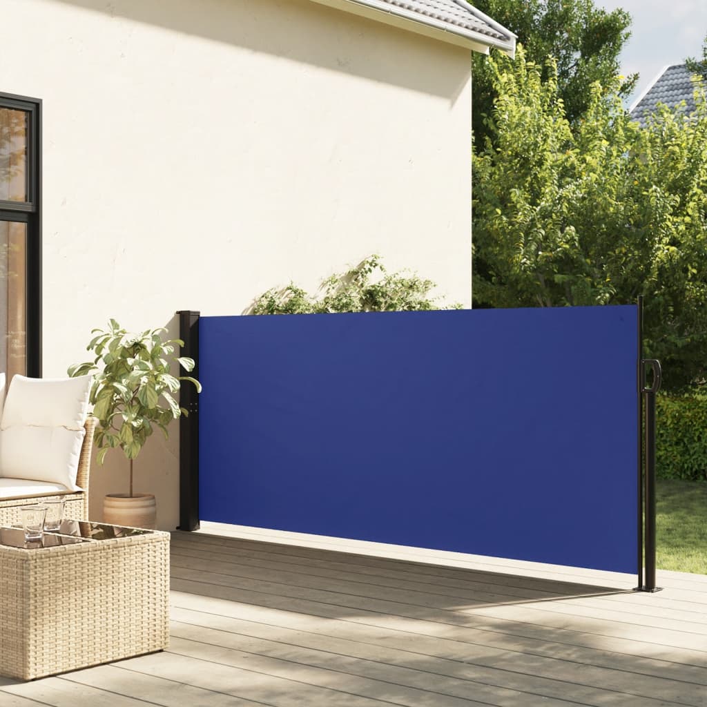 Seitenmarkise Ausziehbar Schwarz 100x300 cm
