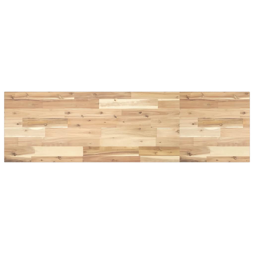 Tischplatte 40x20x2 cm Rechteckig Massivholz Akazie