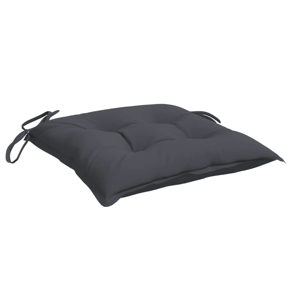 Stuhlkissen 4 Stk. Hellblau 40x40x7 cm Oxford-Gewebe