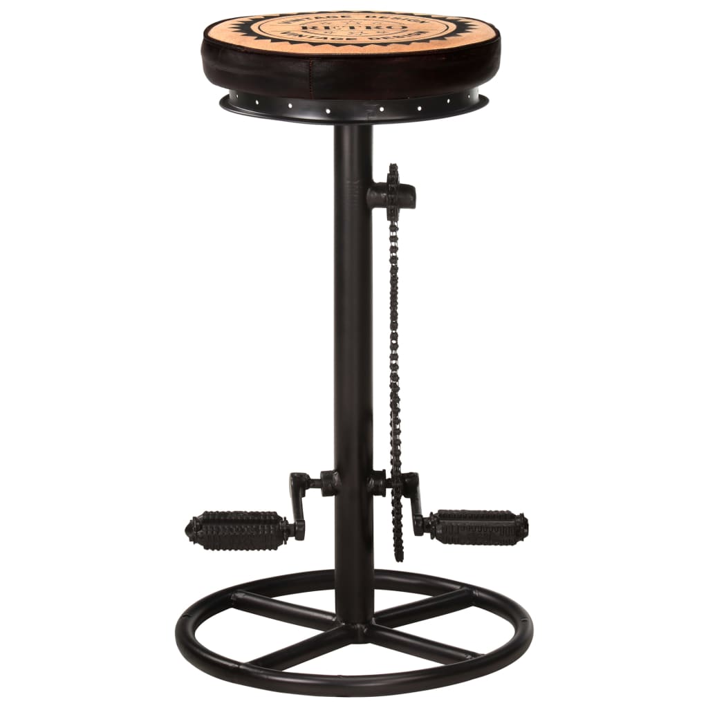 Barhocker 2 Stk. Massivholz Mango