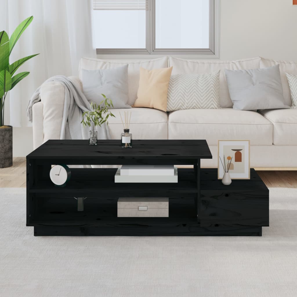 Couchtisch 120x50x40,5 cm Massivholz Kiefer