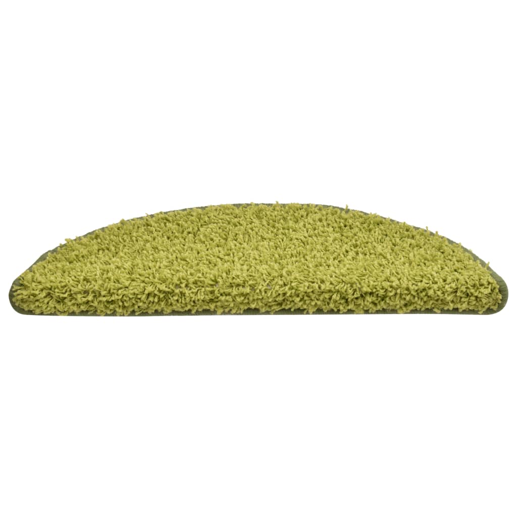 Stufenmatten 15 Stk. 56x17x3 cm Grau Halbrund