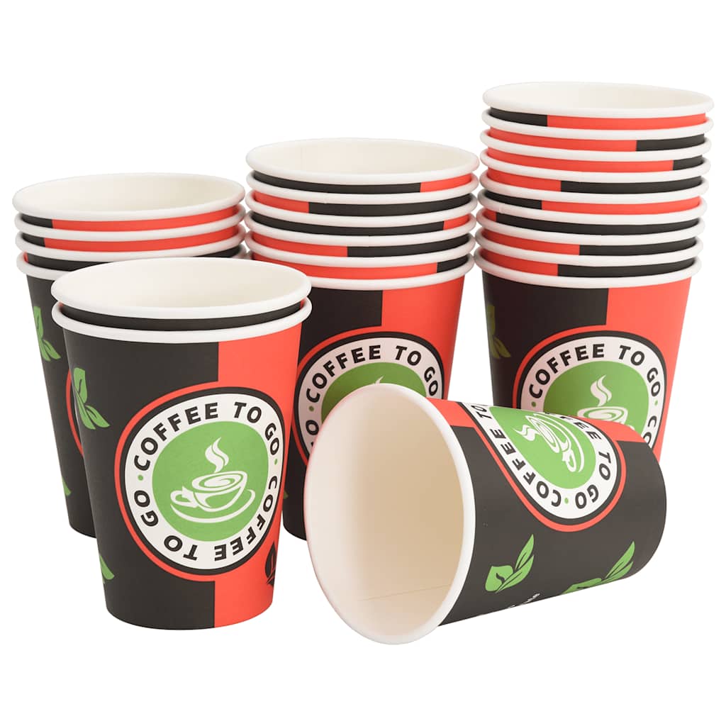 Pappbecher mit Deckeln 1000 Stk. 4oz 120ml
