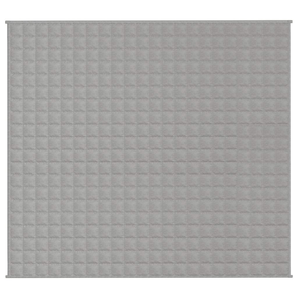 Gewichtsdecke Grau 122x183 cm 5 kg Stoff