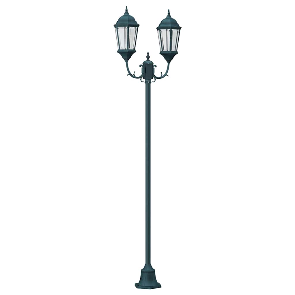 Garten-Licht Vintage gebürstetes Grün 57 x 49 x 241 cm