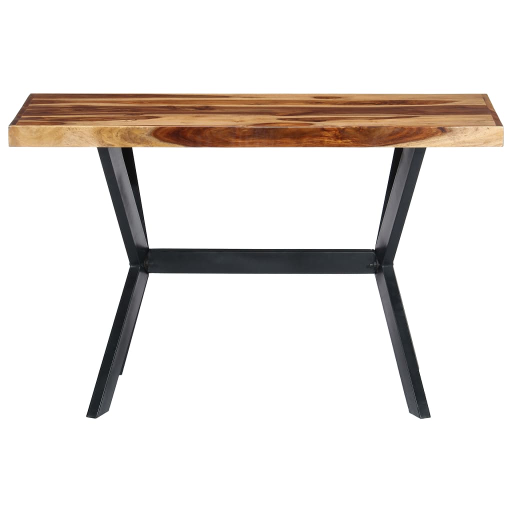 Esstisch Massivholz Mango und Stahlgestell 180 cm