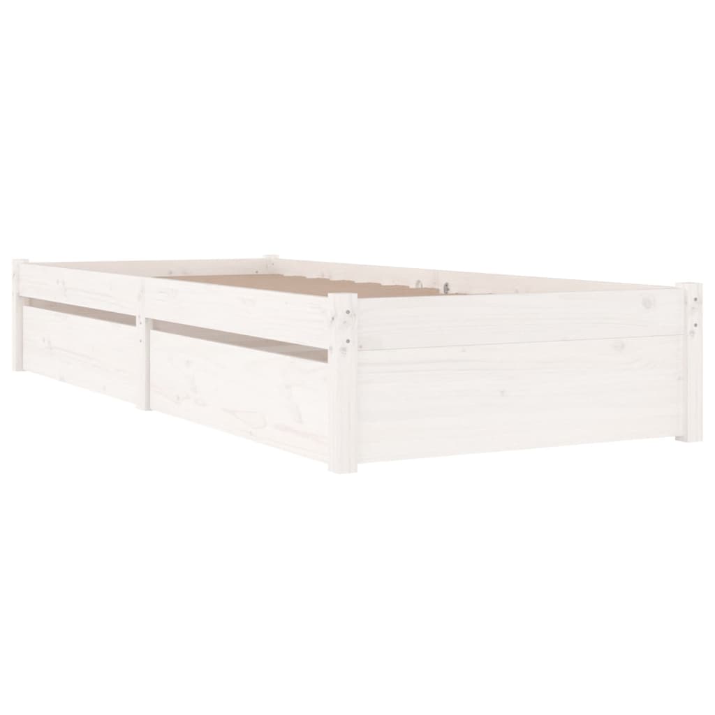Bett mit Schubladen 75x190 cm