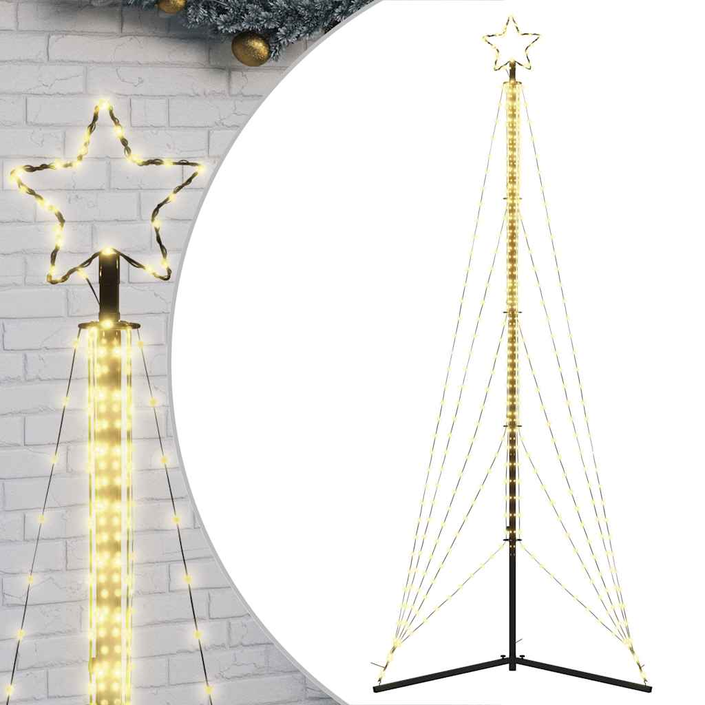 LED Weihnachtsbaum 363 LEDs Warmweiß 182 cm