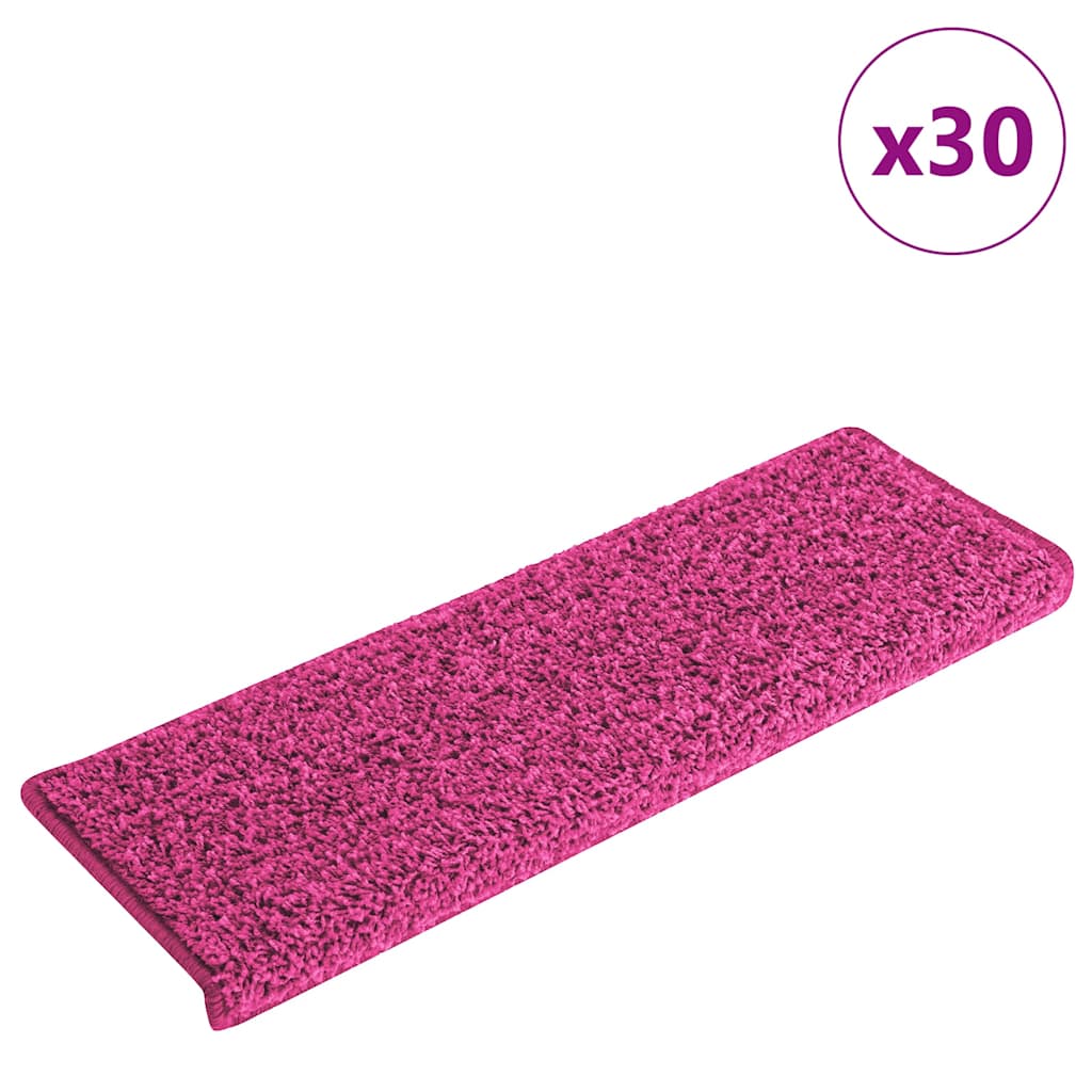 Stufenmatten 15 Stk. 65x21x4 cm Grau Rechteckiger Rand