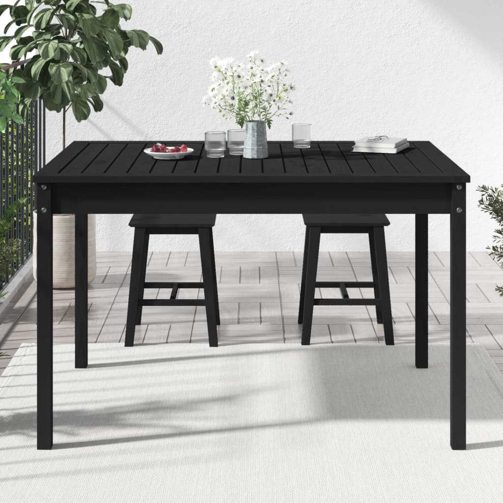 Gartentisch 82,5x82,5x76 cm Massivholz Kiefer