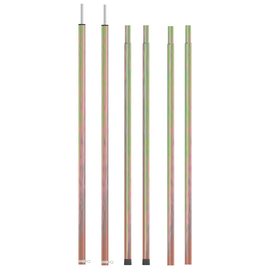 Teleskop-Zeltstange mit 170-255 cm Länge Verzinkter Stahl