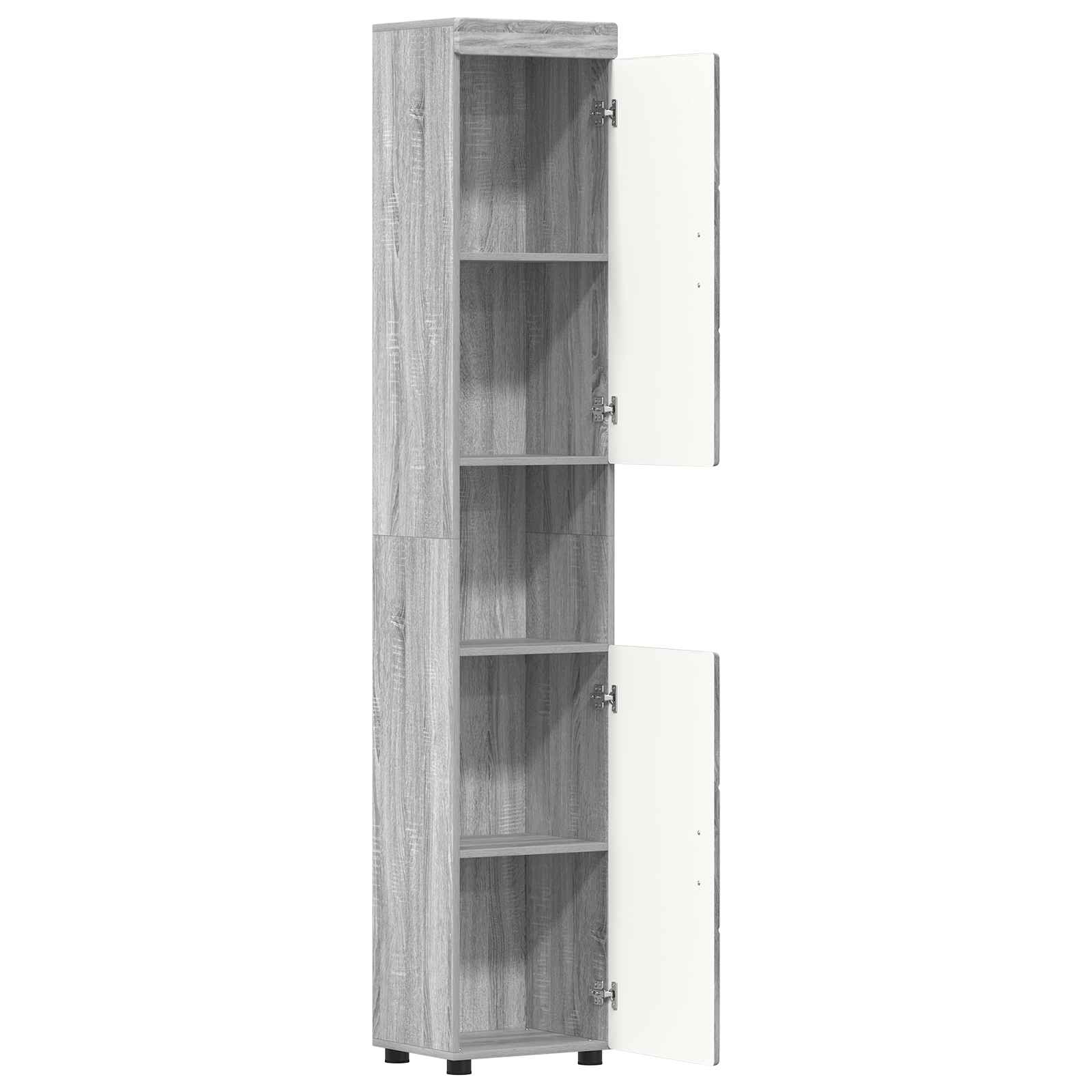 Badezimmermöbel-Set TULUM 2 pcs Weiß 60 x 34 x 63 cm