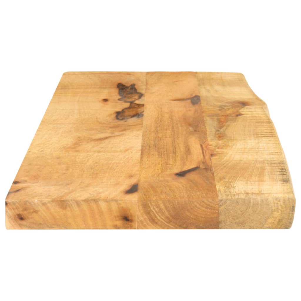 Wandregal 40x20x2,5 cm Rechteckig Massivholz Akazie Baumkante