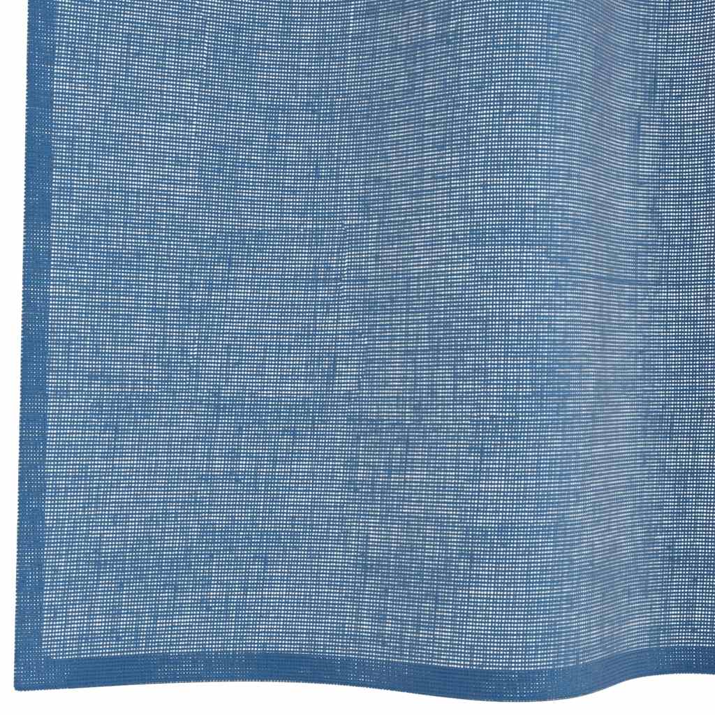 Voile Vorhänge mit Ösen 2 Stk. Apfelgrün 140x140 cm