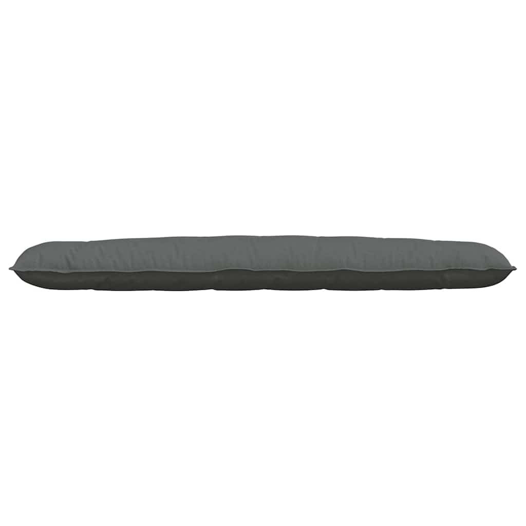 Rückenkissen Hellgrau 50 x 19 x 45 cm Stoff