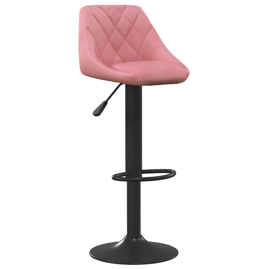 Barhocker Creme Samt