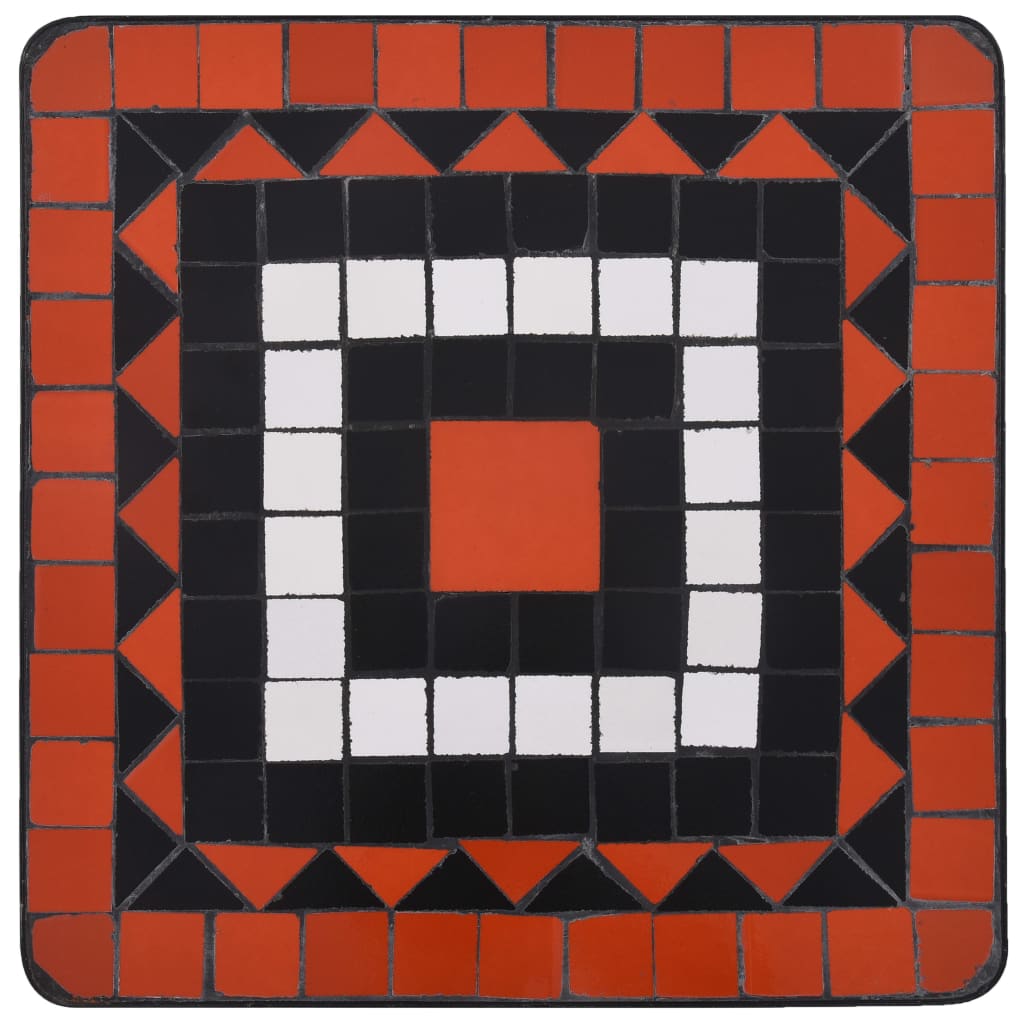 Mosaiktisch Keramik Terracotta