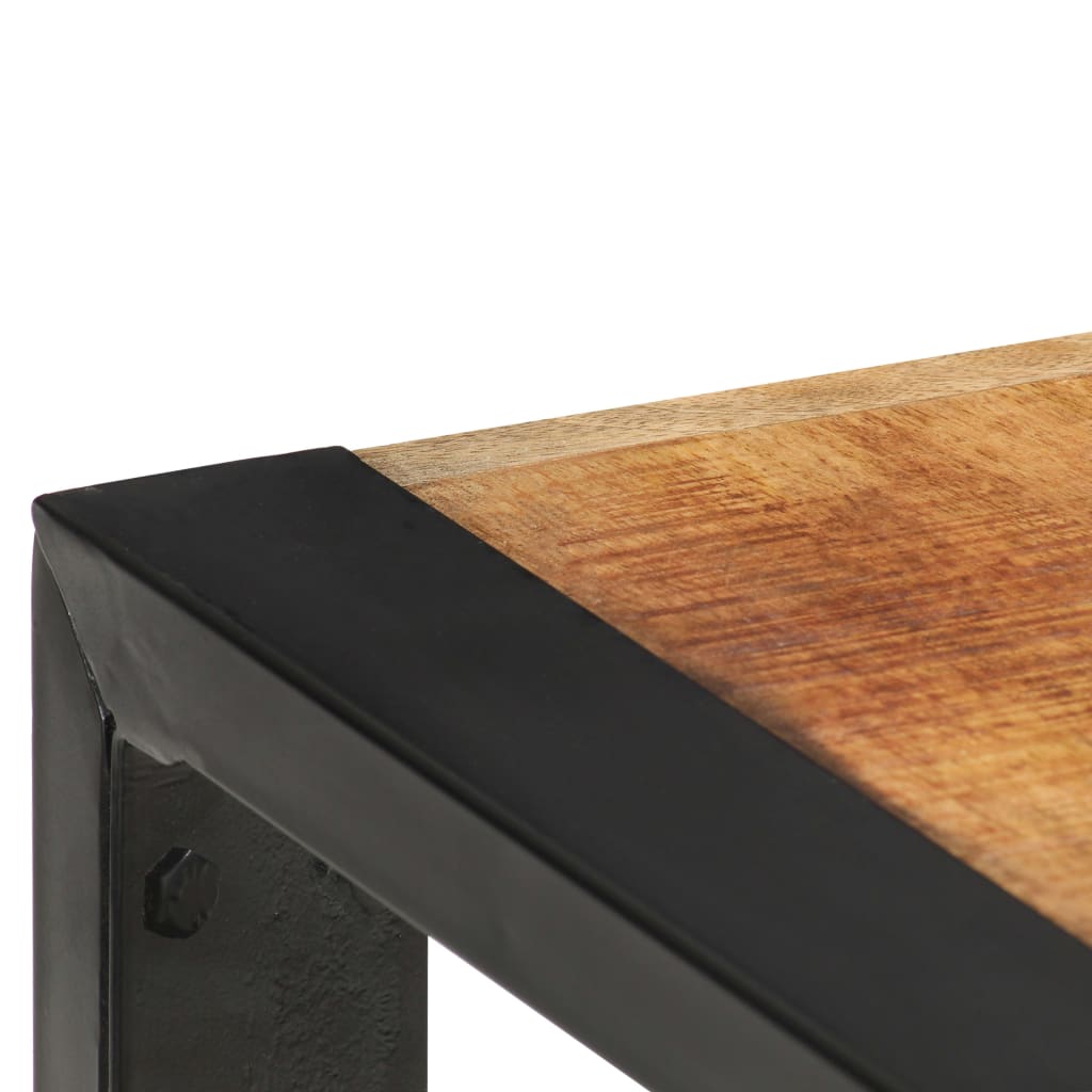 Bartisch 110 x 60 x 110 cm Massivholz Mango