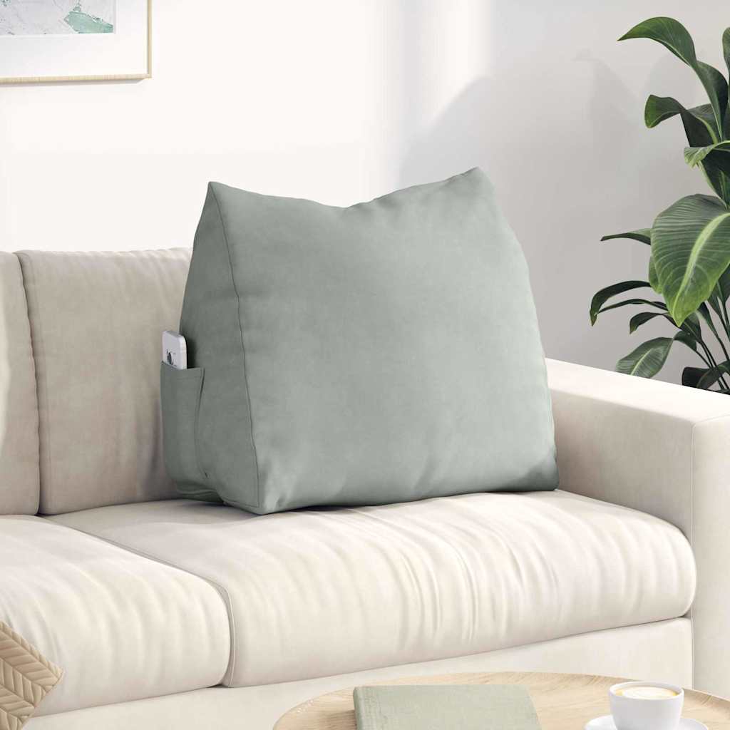 Rückenkissen Blau 45 x 20 x 35 cm Cordstoff