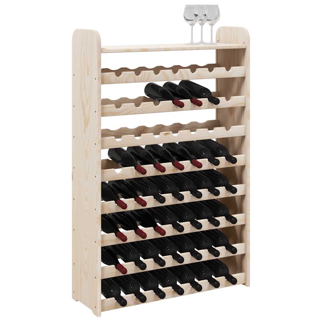 Weinregal 33x25x37 cm Massivholz Kiefer