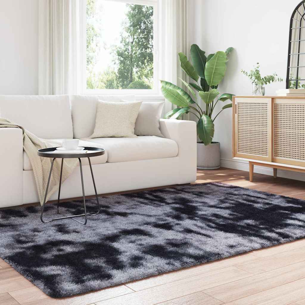 Teppich Shaggy Hochflor NAVARRA Beige 60x100 cm Polyester