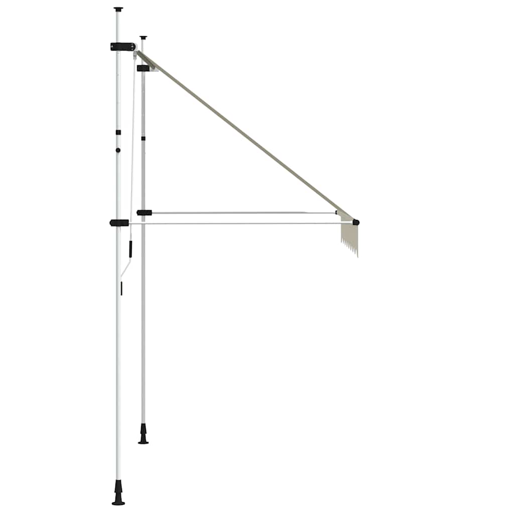 Einziehbare Markise Handbetrieben 150 cm Anthrazit