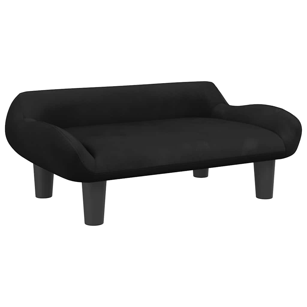 Hundebett Creme 70x40x24 cm Stoff