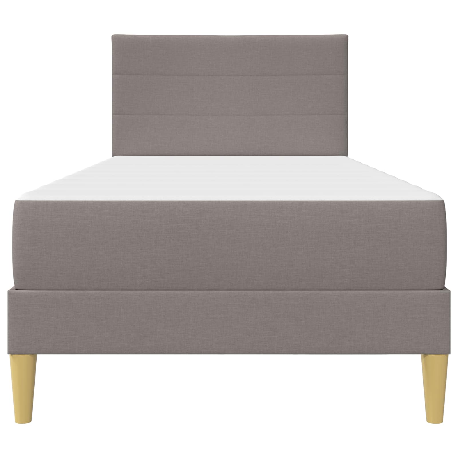 Bettrahmen Hellgrau 80 x 200 cm Polyester