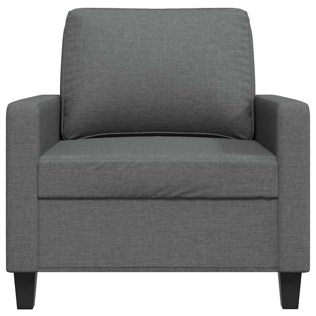 3-Sitzer-Sofa Hellgrau 180 cm Stoff