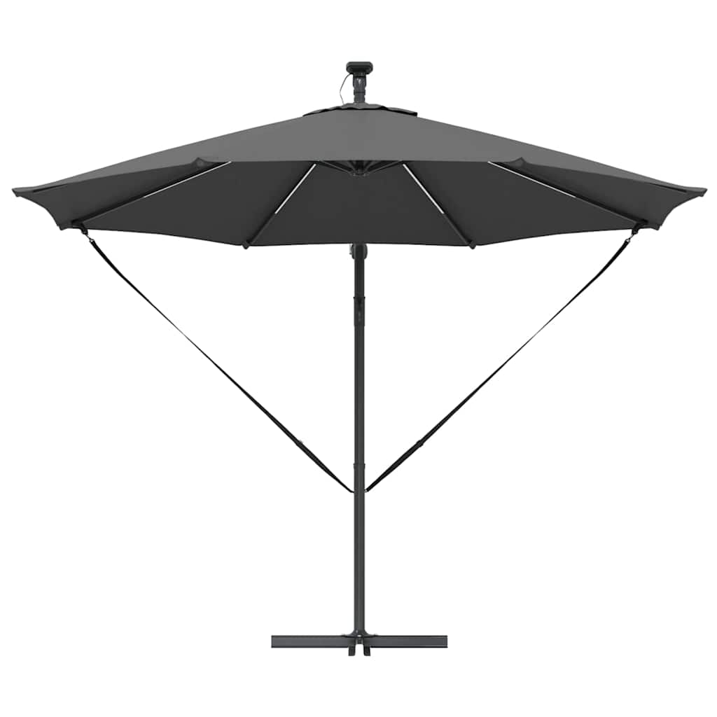 Sonnenschirm Sand 294 x 294 x 248 cm Polyester und Aluminium