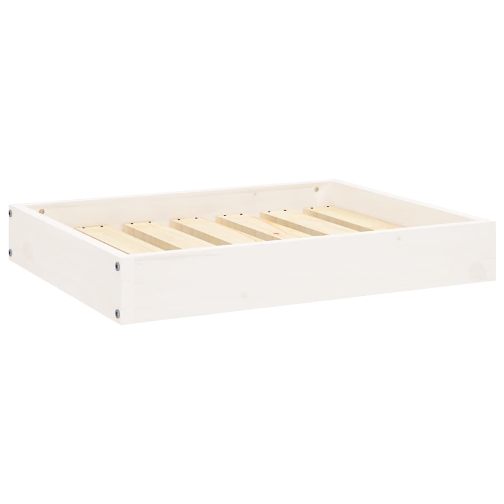 Hundebett 51,5x44x9 cm Massivholz Kiefer