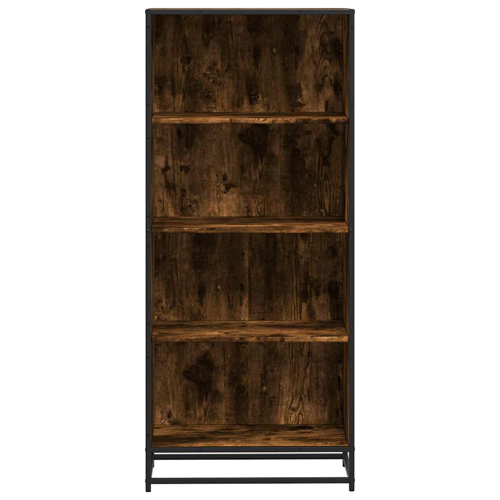 Bücherregal Schwarz 60x35x139 cm Holzwerkstoff