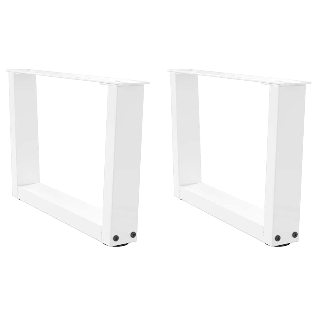 Couchtischbeine V-Form 2 Stück Schwarz 30x(30-31,3) cm Stahl