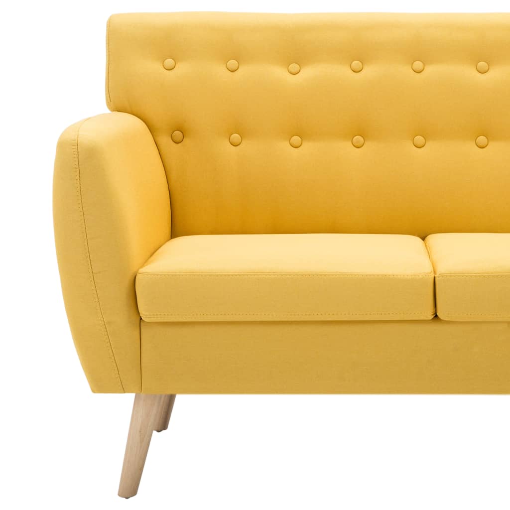 3-Sitzer-Sofa Stoff 172x70x82 cm Dunkelgrau