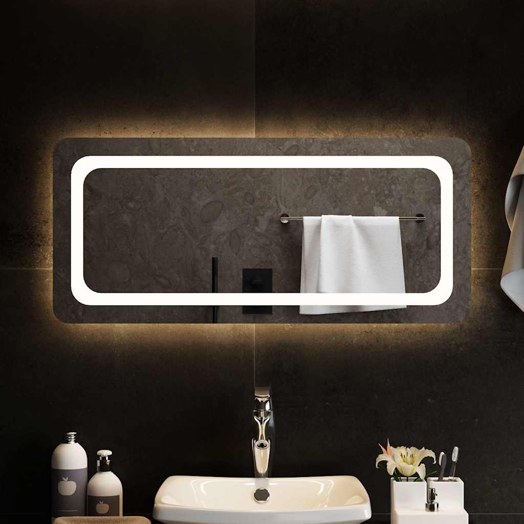 LED-Badspiegel 60x40 cm