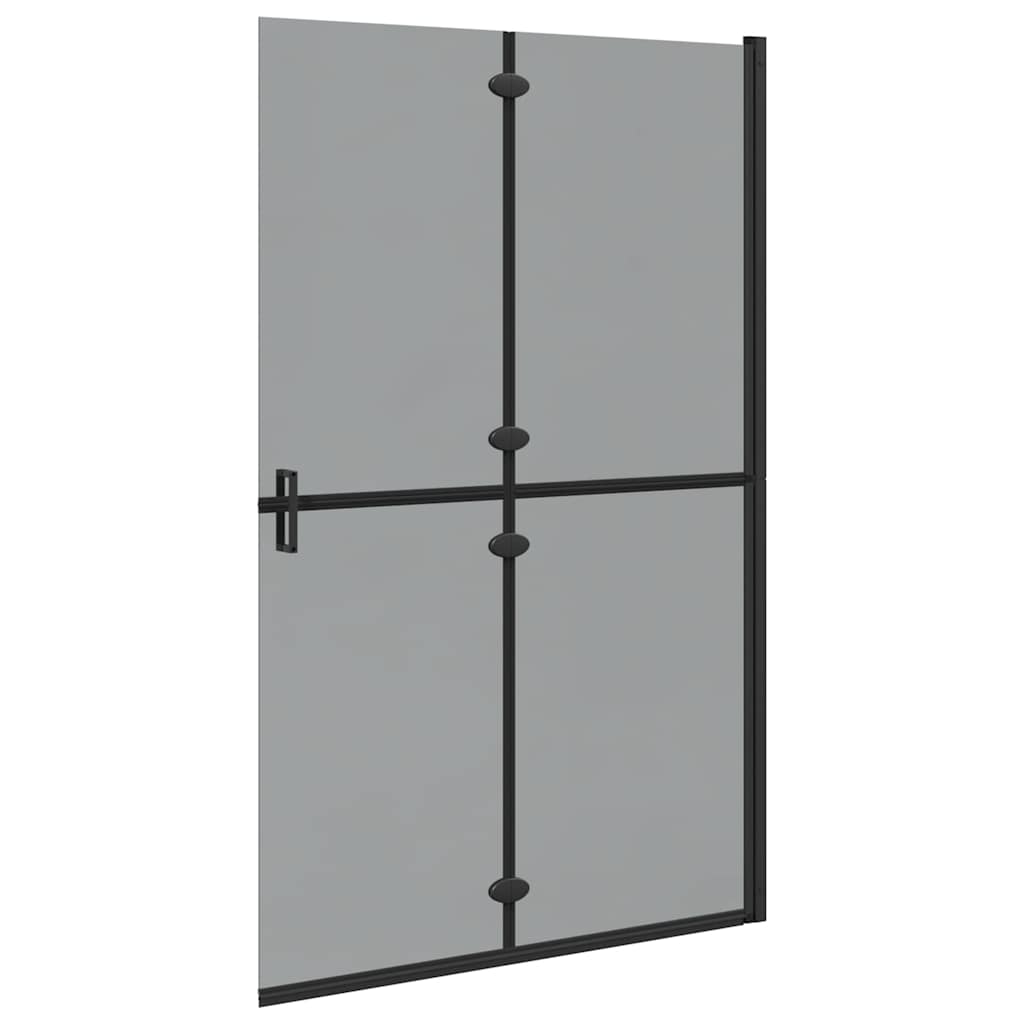 Faltbare begehbare Duschwand Transparentes ESG Glas 70x190 cm