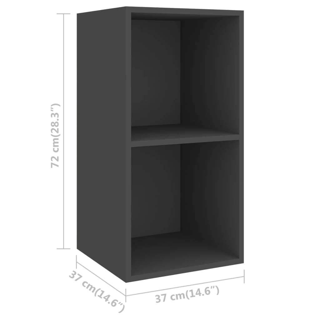 4-tlg. TV-Schrank-Set Weiß Holzwerkstoff