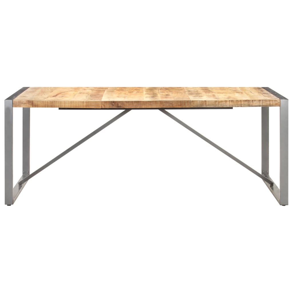 Esstisch 220x100x75 cm Massivholz Akazie