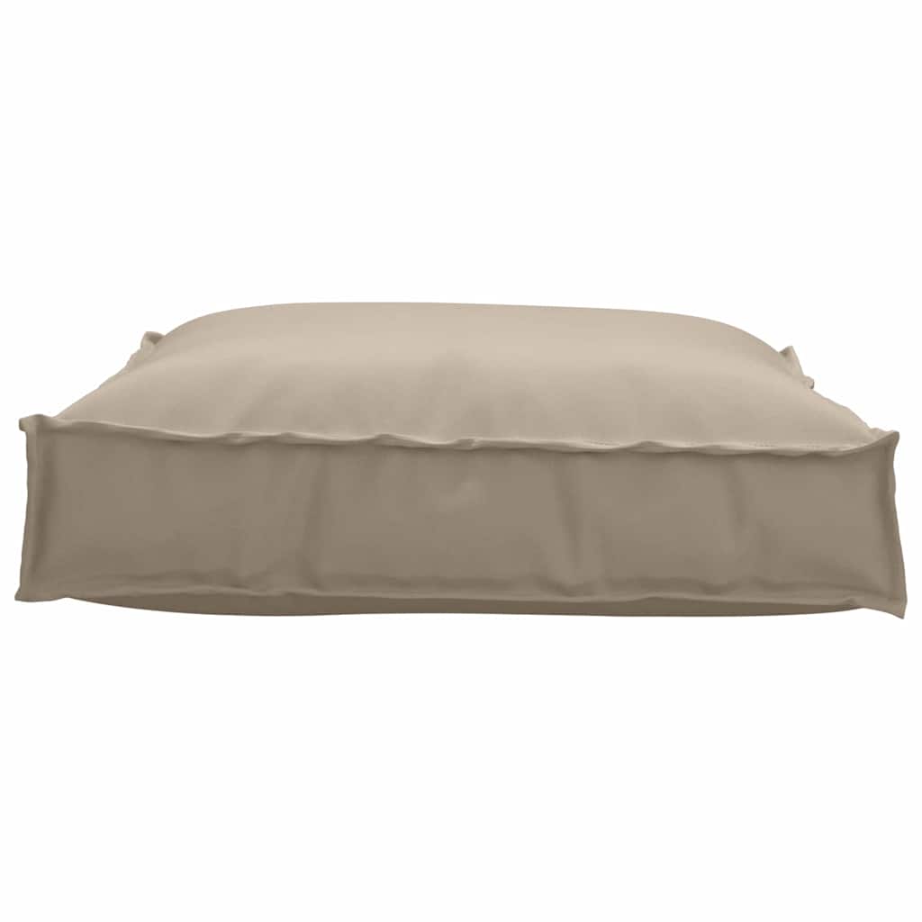 Kissen Anthrazit 70 x 70 x 12 cm Oxford-Stoff
