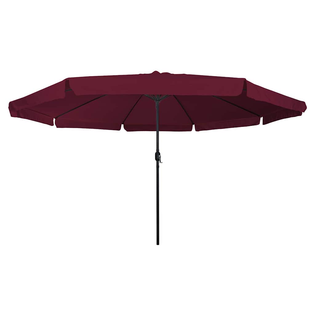 Garten-Sonnenschirm Sand 394 x 394 x 248 cm Polyester und Stahl