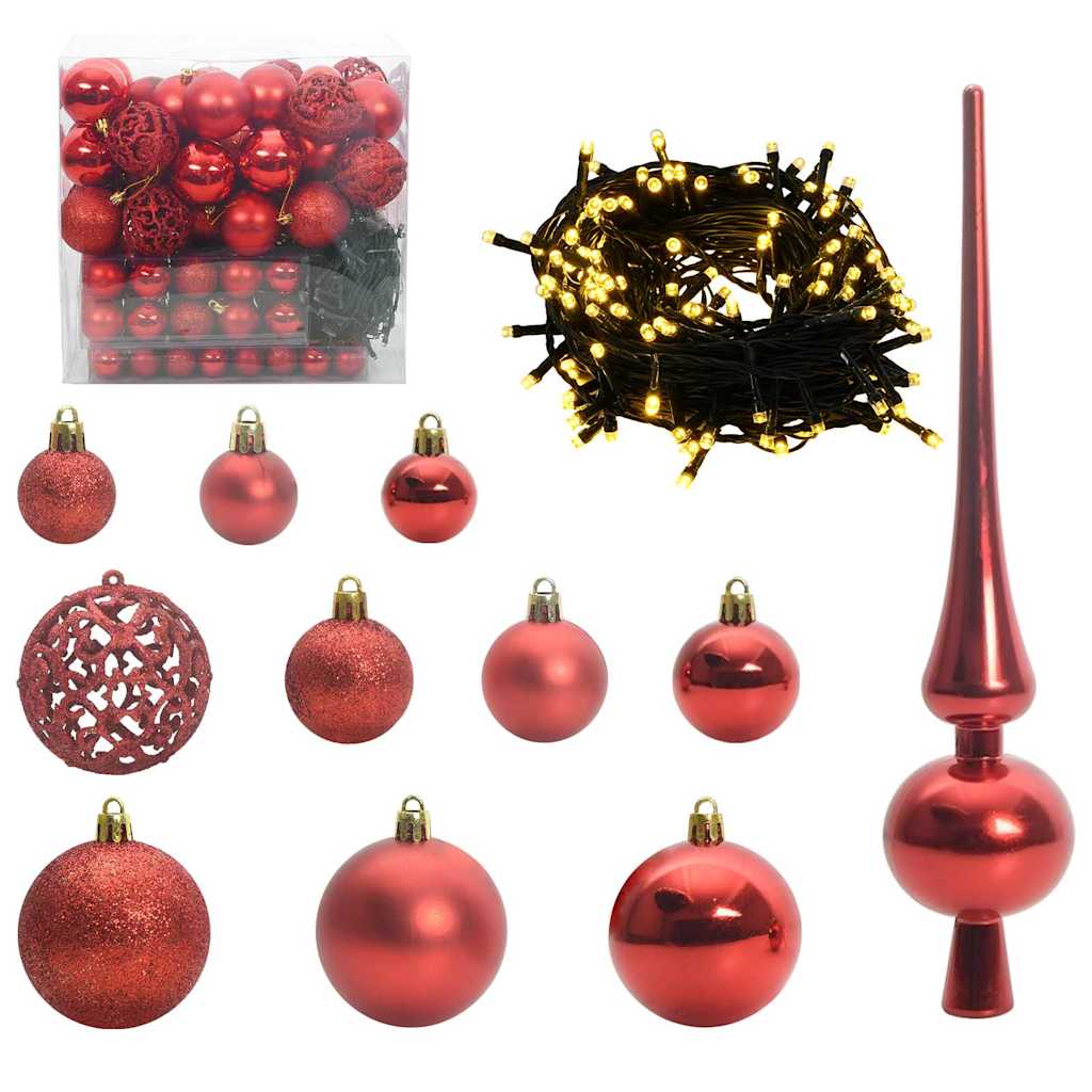 Künstlicher Weihnachtsbaum mit 150 LEDs mit Ständer Weiß 120 cm