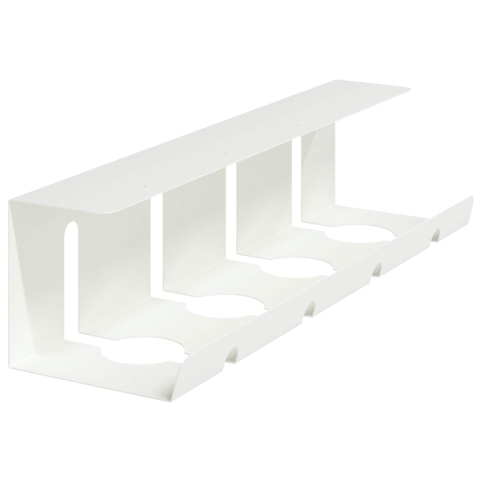 Unter dem Schreibtisch Kabelmanagement Tray 2 Stk. Anthrazit
