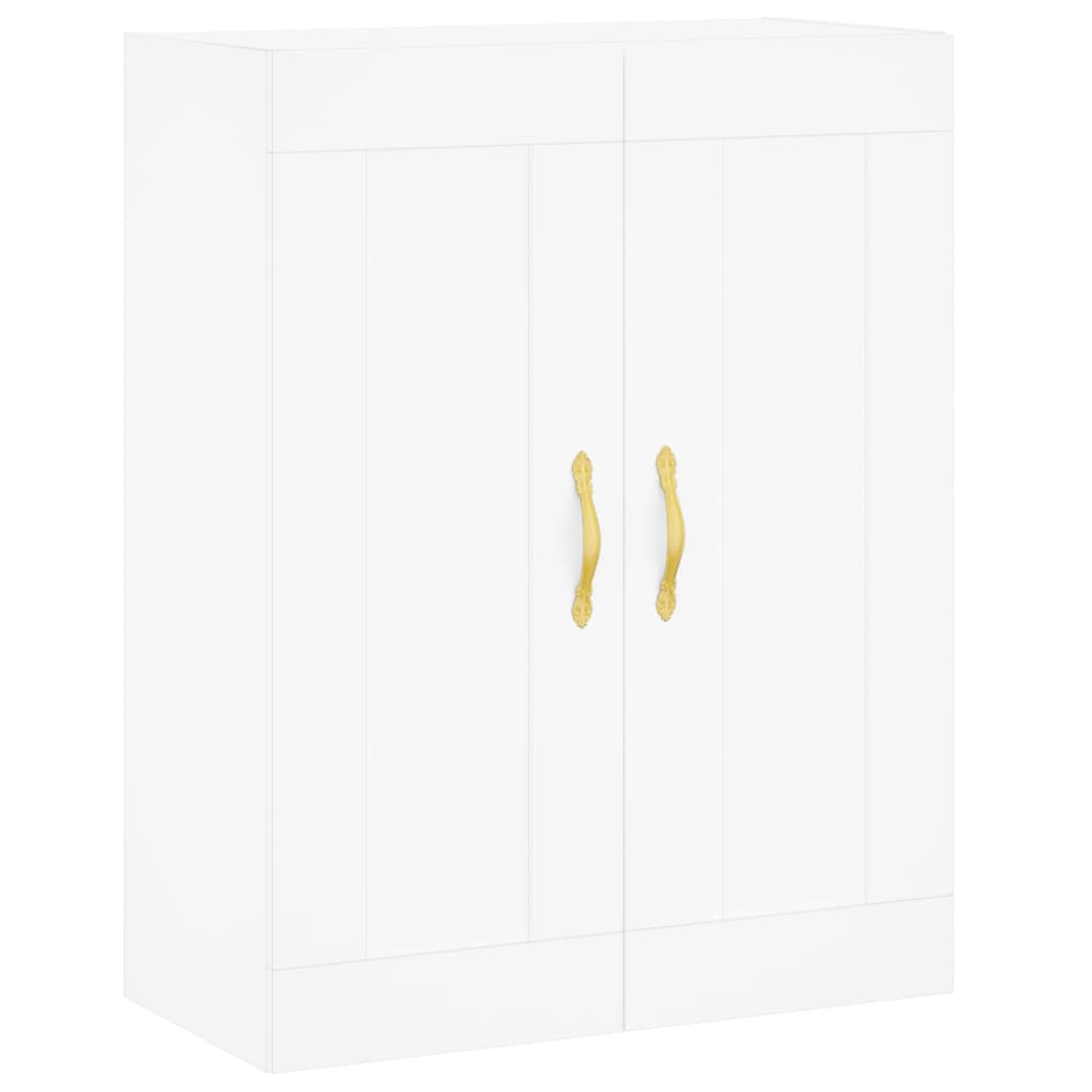 Highboard Betongrau 69,5x34x180 cm Holzwerkstoff
