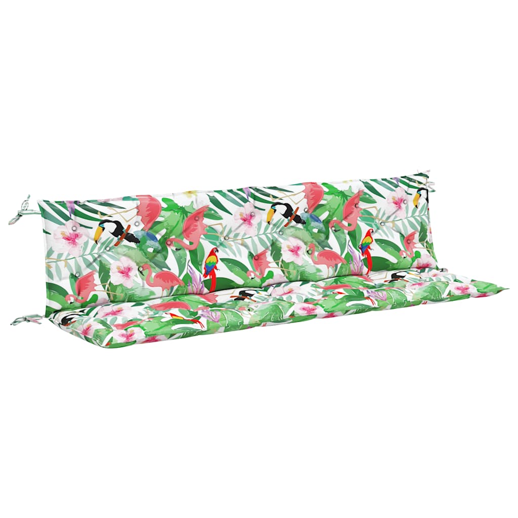 Gartenbank-Auflage Anthrazit 100x(50+50)x7 cm Oxford-Gewebe