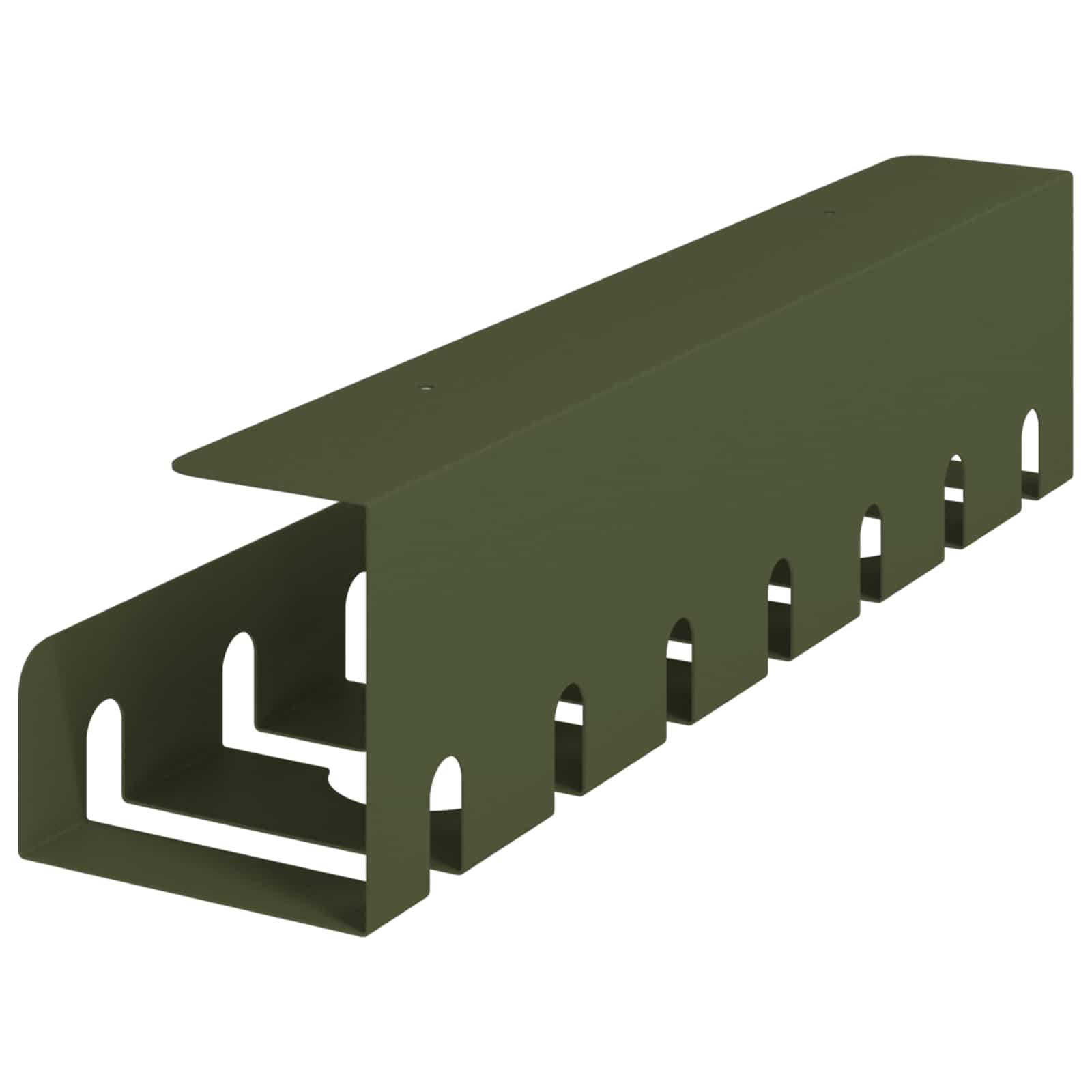 Unter dem Schreibtisch Kabelmanagement Tray 2 Stk. Anthrazit