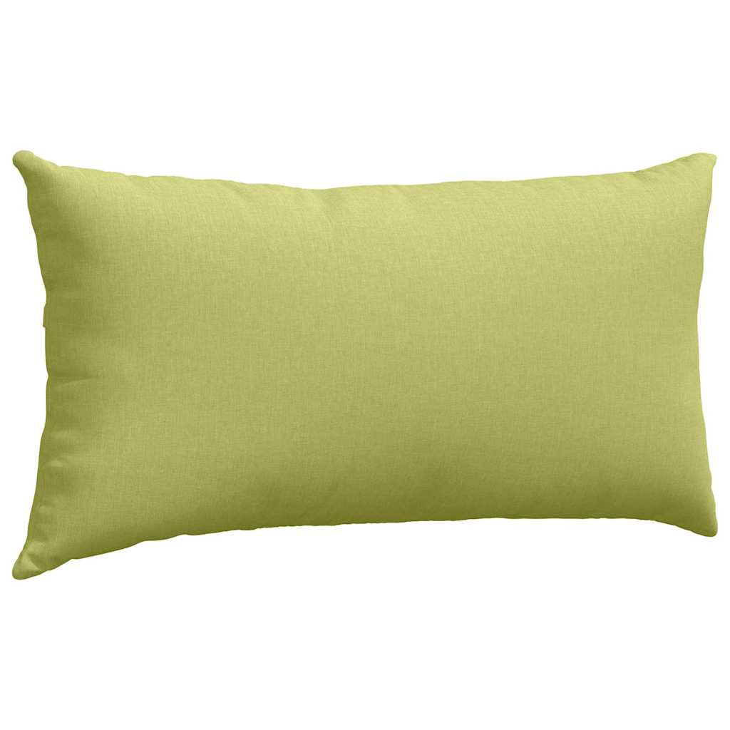 Sofakissen 2 pcs Hellgrau 50 x 30 cm Stoff