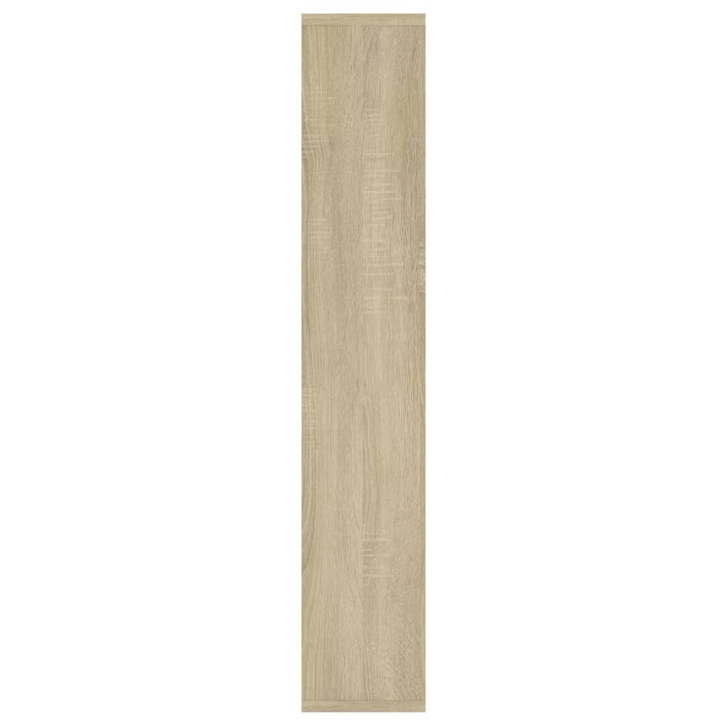 Wandregal Weiß 36x16x90 cm Holzwerkstoff