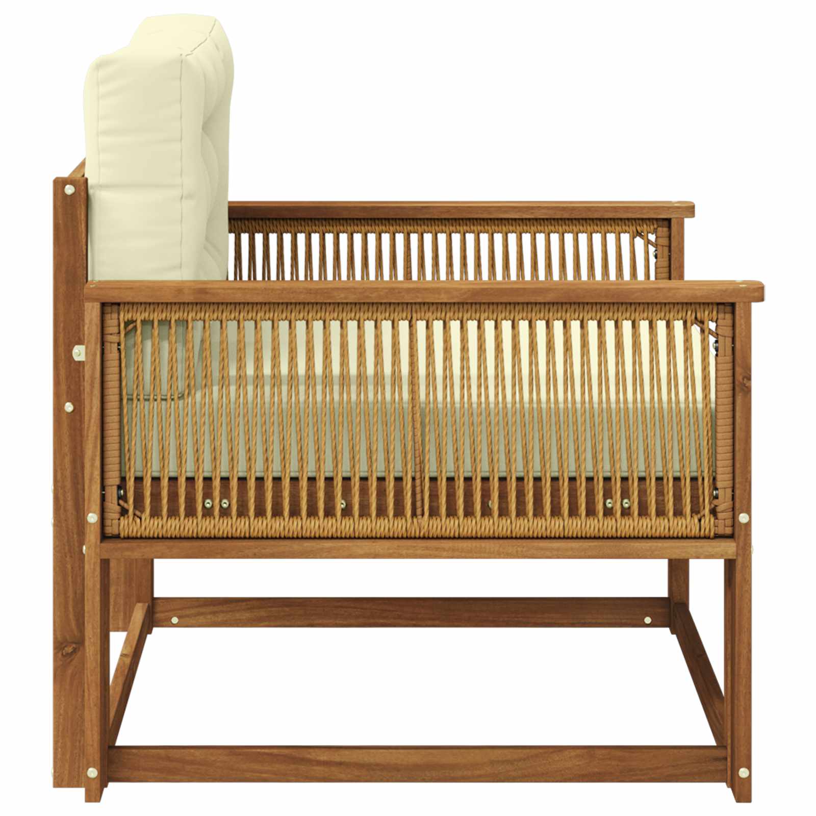 Outdoor Mittelsofa Natur